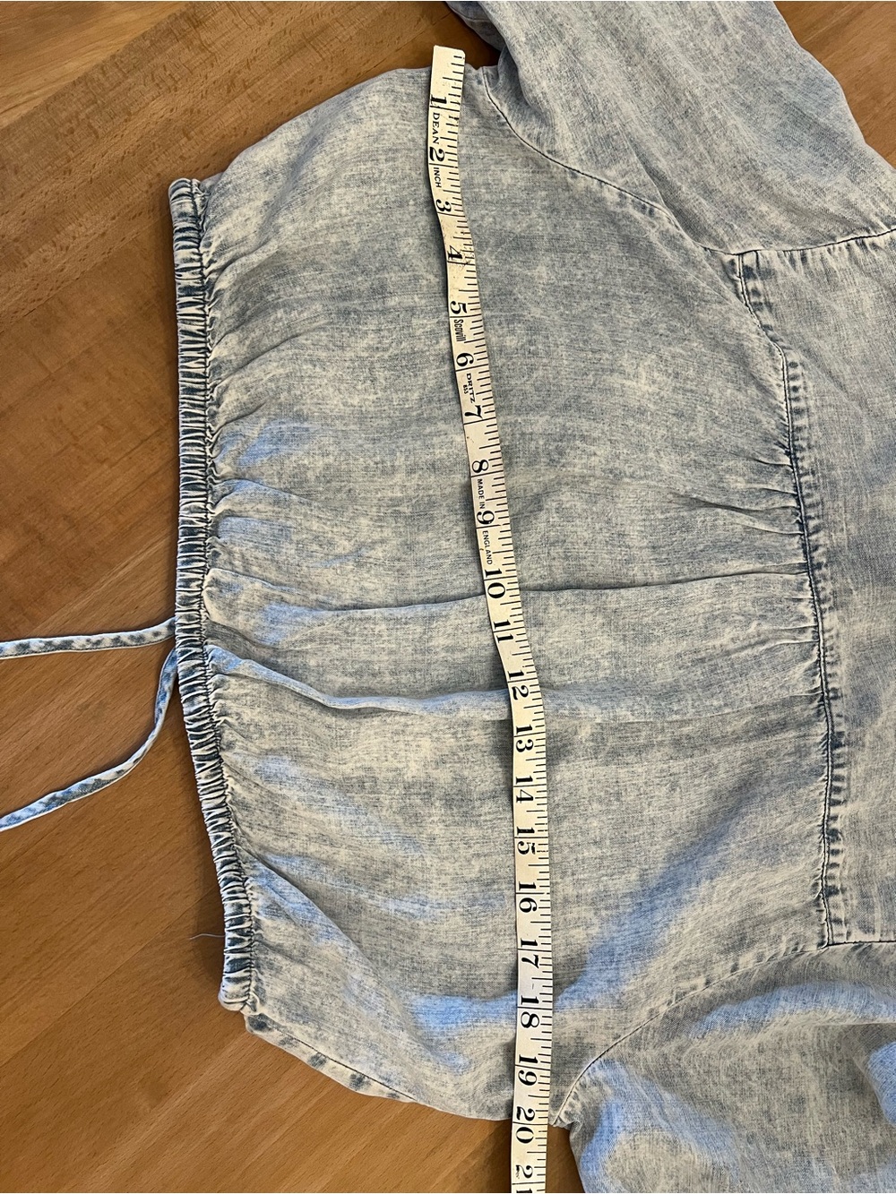 Splendid Acid-Wash Light Blue Denim Button-Front Jacket - Picture 5 of 5